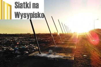 Siatka na wysypisko śmieci